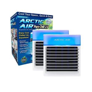 2-Pack Portable Evaporative Cooler 2.0 for Instant Cooling & Comfort - NEW